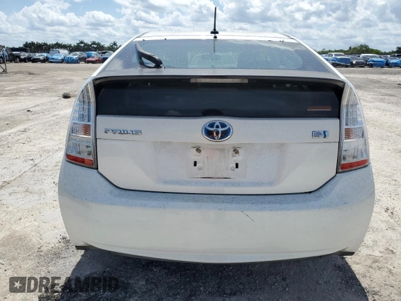 2011 Toyota Prius I z VIN JTDKN3DU9B0294705, wystawiony jako Copart lot #58981975 z przebiegiem 185 193 mil mil oraz Szkoda całkowita • Salvage title. Historia ofert i sprzedaży dostępna na DreamBid. Obrazek 6.