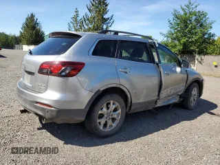 2013 Mazda CX-9 Touring with VIN JM3TB3CV5D0402304, listed as a Copart auction lot 58009705 with 110,247 mi miles and Salvage title. Bid and sale history available at DreamBid. Image 3.