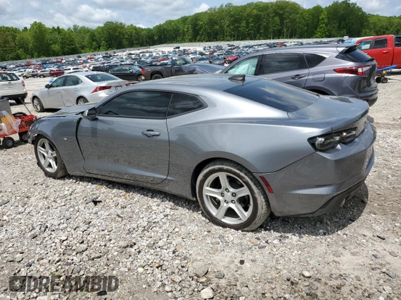 2020 Chevrolet Camaro 1LT with VIN 1G1FB1RS1L0107487, listed as a Copart auction lot 59207685 with 79,560 mi miles and Salvage title. Bid and sale history available at DreamBid. Image 2.