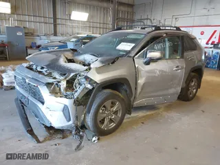 2024 Toyota RAV4 XLE with VIN 2T3P1RFV2RC459446, listed as a IAAI auction lot 41193980 with 1 mi miles. Bid and sale history available at carsss.com. Image 2.