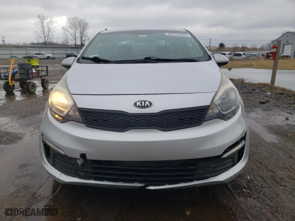 2017 Kia Rio LX with VIN KNADM4A39H6035907, listed as a Copart auction lot 45315495 with 94,575 mi miles and Salvage Title. Bid and sale history available at carsss.com. Image 5.