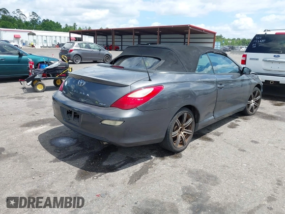 2007 Toyota Solara SE with VIN 4T1FA38P37U128354, listed as a IAAI auction lot 42126821 with 195,220 mi miles. Bid and sale history available at carsss.com. Image 4.