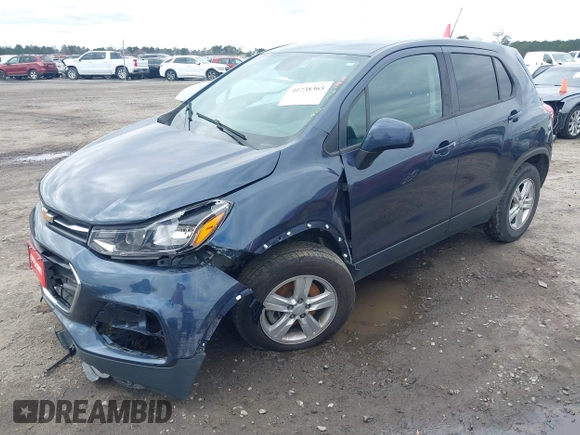 2019 Chevrolet Trax LS with VIN 3GNCJNSB4KL270755, listed as a IAAI auction lot 41738365 with 90,750 mi miles and . Bid and sale history available at DreamBid. Image 20.