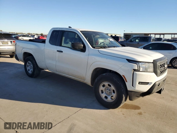 2023 Nissan Frontier S with VIN 1N6ED1CM3PN645928, listed as a Copart auction lot 81332064 with 19,115 mi miles and Salvage title. Bid and sale history available at DreamBid. Image 4.