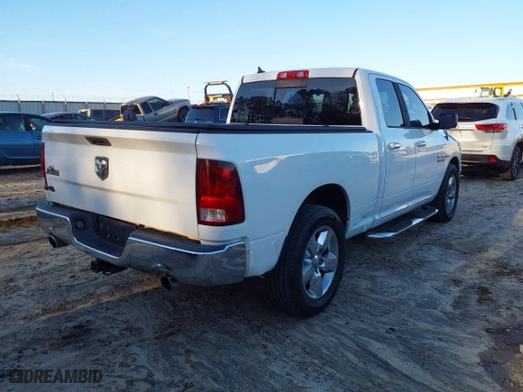 2014 Ram 1500 SLT with VIN 1C6RR6GT3ES135332, listed as a IAAI auction lot 41502201 with 195,980 mi miles. Bid and sale history available at carsss.com. Image 4.