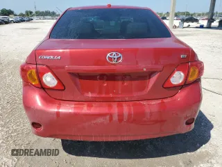 2009 Toyota Corolla with VIN 1NXBU40EX9Z009936, listed as a Copart auction lot 47135755 with 191,867 mi miles and Salvage Title. Bid and sale history available at carsss.com. Image 6.