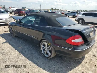 2006 Mercedes-Benz CLK 350 with VIN WDBTK56H56F199293, listed as a Copart auction lot 72627464 with 32,017 mi miles and Salvage Title. Bid and sale history available at carsss.com. Image 2.