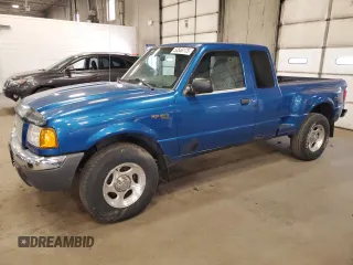 2001 Ford Ranger XL Fleet with VIN 1FTZR15E11TA56827, listed as a Copart auction lot 53546175 with 146,737 mi miles and Clean Title. Bid and sale history available at carsss.com. Image 1.