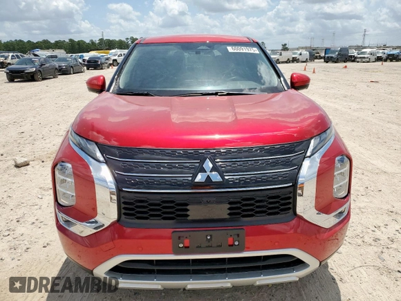 2024 Mitsubishi Outlander SE z VIN JA4J3VA89RZ048600, wystawiony jako Copart lot #60091975 z przebiegiem Nie podano mil oraz Szkoda całkowita • Salvage title. Historia ofert i sprzedaży dostępna na DreamBid. Obrazek 5.