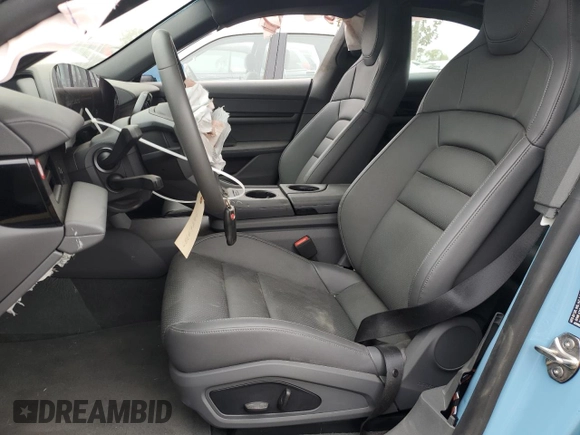 2024 Porsche Taycan with VIN WP0AA2Y14RSA12182, listed as a Copart auction lot 68667294 with 4,283 mi miles and Salvage title. Bid and sale history available at DreamBid. Image 7.