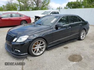 2010 Mercedes-Benz E 350 Luxury with VIN WDDHF8HB1AA260558, listed as a Copart auction lot 53979755 with 156,121 mi miles and Salvage title. Bid and sale history available at DreamBid. Image 1.