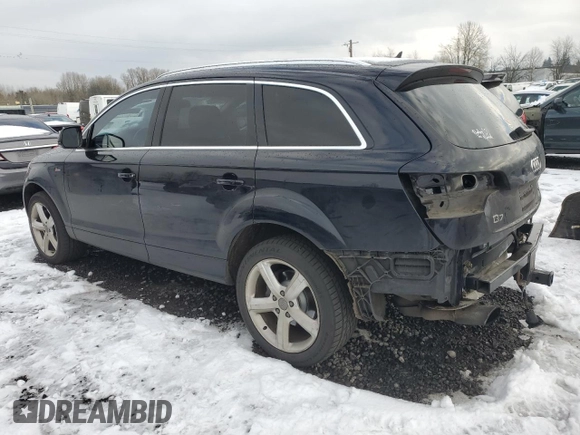 2015 Audi Q7 3.0T S line Prestige with VIN WA1DGAFE4FD003372, listed as a Copart auction lot 45010835 with 142,791 mi miles and Salvage Title. Bid and sale history available at carsss.com. Image 2.
