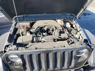 2020 Jeep Wrangler Unlimited Willys with VIN 1C4HJXDG5LW348507, listed as a Copart auction lot 77000574 with 57,056 mi miles and Salvage title. Bid and sale history available at DreamBid. Image 12.