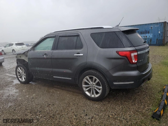 2018 Ford Explorer Limited with VIN 1FM5K8F8XJGC42052, listed as a Copart auction lot 47125795 with NaN miles and Salvage Title. Bid and sale history available at carsss.com. Image 2.