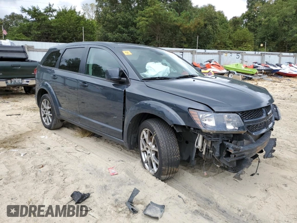 2018 Dodge Journey GT with VIN 3C4PDCEG6JT380234, listed as a Copart auction lot 71820454 with 134,293 mi miles and Salvage title. Bid and sale history available at DreamBid. Image 4.