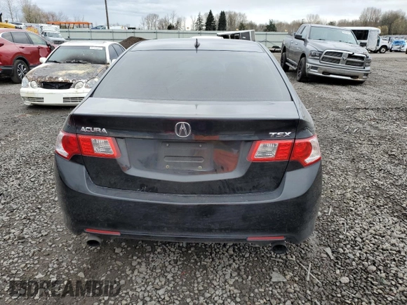 2010 Acura TSX with VIN JH4CU2F6XAC004063, listed as a Copart auction lot 48723635 with 157,256 mi miles and Salvage Title. Bid and sale history available at carsss.com. Image 6.