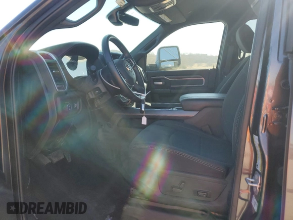 2023 Ram 2500 Big Horn with VIN 3C6UR5DL9PG530473, listed as a Copart auction lot 48253615 with 29,549 mi miles and Salvage title. Bid and sale history available at DreamBid. Image 7.