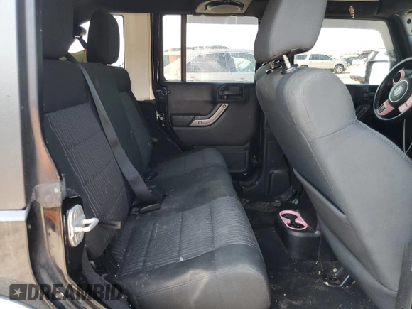 2012 Jeep Wrangler Unlimited Sport with VIN 1C4BJWDG8CL116811, listed as a Copart auction lot 59372085 with 95,498 mi miles and Salvage title. Bid and sale history available at DreamBid. Image 10.