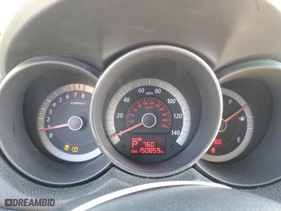 2013 Kia Forte EX with VIN KNAFU4A25D5735259, listed as a Copart auction lot 47732765 with NaN miles and Salvage Title. Bid and sale history available at carsss.com. Image 9.