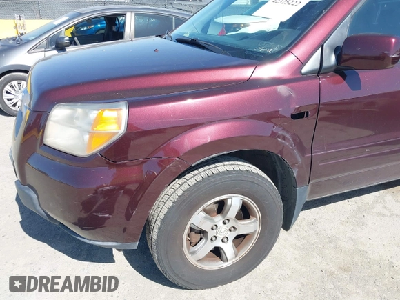 2007 Honda Pilot EX-L z VIN 5FNYF18567B011233, wystawiony jako IAAI lot #42325222 z przebiegiem 195 581 mil mil oraz . Historia ofert i sprzedaży dostępna na DreamBid. Obrazek 6.