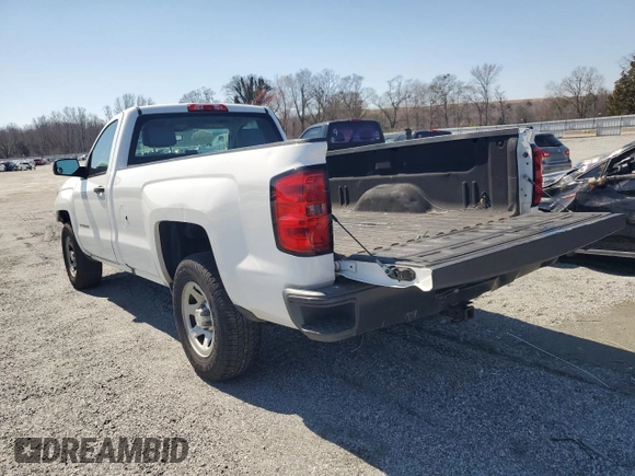2016 Chevrolet Silverado 1500 Work Truck with VIN 1GCNCNEH6GZ252141, listed as a Copart auction lot 48723135 with 114,640 mi miles and Salvage Title. Bid and sale history available at carsss.com. Image 2.