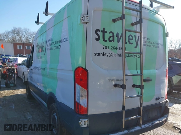 2016 Ford Transit Cargo with VIN 1FTYR1CM7GKA48493, listed as a IAAI auction lot 41363457 with 184,305 mi miles and . Bid and sale history available at DreamBid. Image 3.