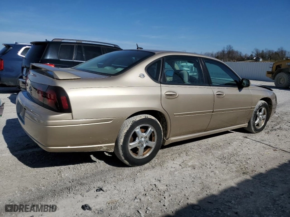 2005 Chevrolet Impala LS with VIN 2G1WH52K759165015, listed as a Copart auction lot 49494905 with 77,528 mi miles and Salvage Title. Bid and sale history available at carsss.com. Image 3.