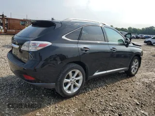 2011 Lexus RX 350 with VIN 2T2BK1BA9BC093202, listed as a Copart auction lot 62410975 with 131,984 mi miles and Salvage title. Bid and sale history available at DreamBid. Image 3.