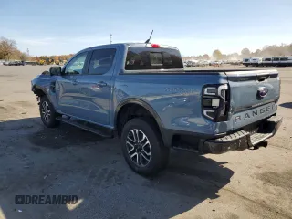 2024 Ford Ranger LARIAT with VIN 1FTER4KH3RLE18571, listed as a Copart auction lot 77970604 with 2,375 mi miles and Salvage Title. Bid and sale history available at carsss.com. Image 2.