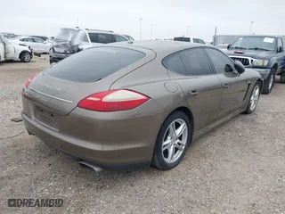 2011 Porsche Panamera with VIN WP0AA2A74BL013621, listed as a IAAI auction lot 41865590 with 1 mi miles. Bid and sale history available at carsss.com. Image 4.