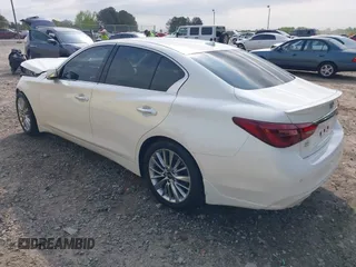 2021 Infiniti Q50 Luxe z VIN JN1EV7BP7MM700965, wystawiony jako IAAI lot #41998024 z przebiegiem 44 897 mil mil oraz . Historia ofert i sprzedaży dostępna na DreamBid. Obrazek 3.