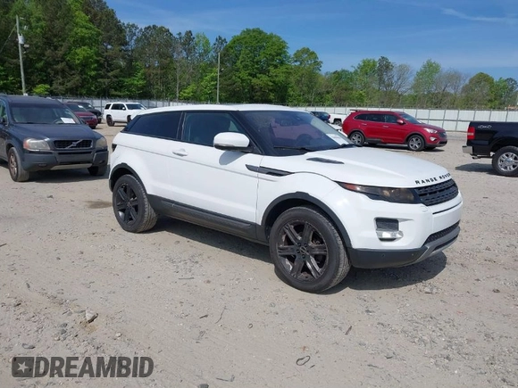 2012 Land Rover Range Rover Evoque Pure Premium with VIN SALVR1BG1CH622083, listed as a IAAI auction lot 42083066 with 125,712 mi miles. Bid and sale history available at carsss.com. Image 1.