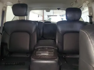2024 Infiniti QX80 LUXE with VIN JN8AZ2AE4R9328082, listed as a Copart auction lot 41964375 with 27,999 mi miles and Salvage Title. Bid and sale history available at carsss.com. Image 10.