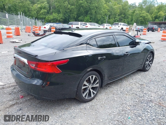 2017 Nissan Maxima SL with VIN 1N4AA6AP9HC385851, listed as a IAAI auction lot 42486634 with 98,599 mi miles and . Bid and sale history available at DreamBid. Image 4.