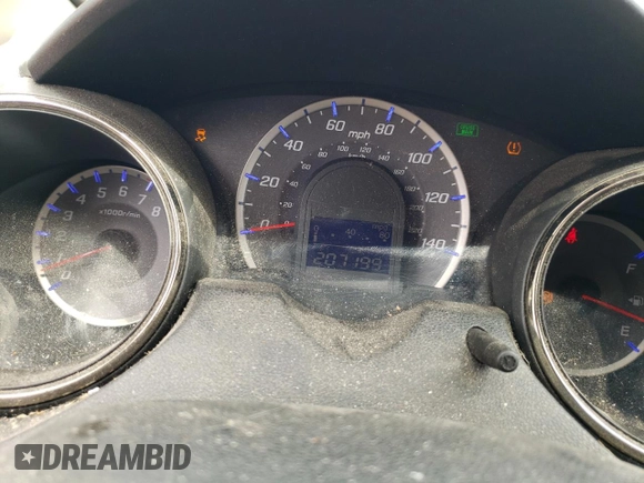 2013 Honda Fit Sport with VIN JHMGE8H51DC009050, listed as a Copart auction lot 53913855 with 207,199 mi miles and Salvage Title. Bid and sale history available at carsss.com. Image 9.