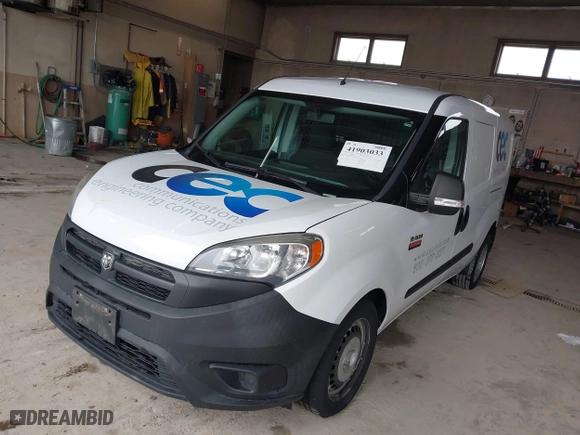 2017 Ram ProMaster City Cargo Van Tradesman with VIN ZFBERFAB0H6E84653, listed as a IAAI auction lot 41903033 with 170,097 mi miles. Bid and sale history available at carsss.com. Image 17.