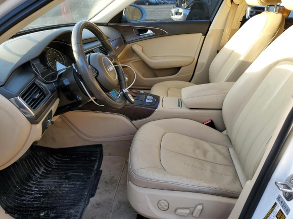 2015 Audi A6 2.0T Premium Plus with VIN WAUGFAFC6FN024638, listed as a Copart auction lot 48821605 with 146,142 mi miles and Clean Title. Bid and sale history available at carsss.com. Image 7.