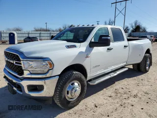 2023 Ram 3500 SLT with VIN 3C63RRHL1PG541870, listed as a Copart auction lot 89345995 with 42,080 mi miles and Salvage Title. Bid and sale history available at carsss.com. Image 1.