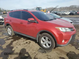 2013 Toyota RAV4 XLE with VIN JTMRFREVXDD003310, listed as a Copart auction lot 46533495 with 179,888 mi miles and Salvage Title. Bid and sale history available at carsss.com. Image 4.