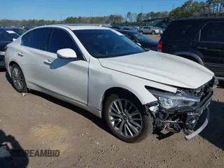 2019 Infiniti Q50 Luxe с VIN JN1EV7AR5KM594323, выставлен на аукционе IAAI как лот 42011023 с пробегом 68 235 миль миль и . История ставок и продаж доступна на DreamBid. Изображение 1.