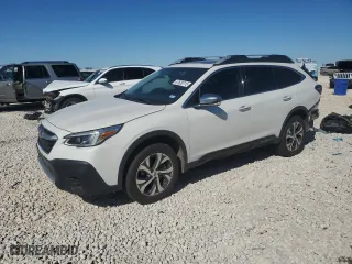 2020 Subaru Outback Touring XT with VIN 4S4BTGPD8L3255883, listed as a Copart auction lot 47628715 with 57,559 mi miles and Salvage Title. Bid and sale history available at carsss.com. Image 1.