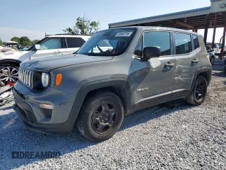 2020 Jeep Renegade Sport with VIN ZACNJAAB0LPL13392, listed as a Copart auction lot 53460755 with 19,095 mi miles and Non repairable. Bid and sale history available at DreamBid. Image 1.
