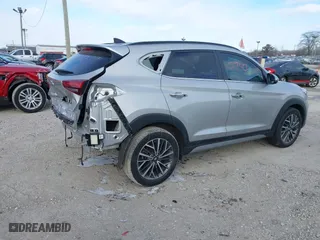 2021 Hyundai Tucson Sport with VIN KM8J3CAL1MU382233, listed as a IAAI auction lot 41378843 with 41,249 mi miles. Bid and sale history available at carsss.com. Image 4.