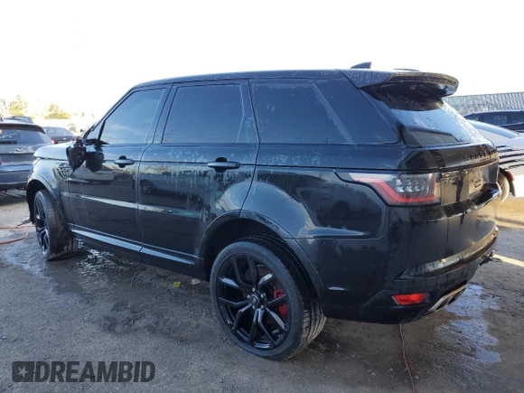 2021 Land Rover Range Rover Sport SVR with VIN SALWZ2RE8MA789212, listed as a Copart auction lot 75075584 with 42,192 mi miles and Salvage Title. Bid and sale history available at DreamBid. Image 2.