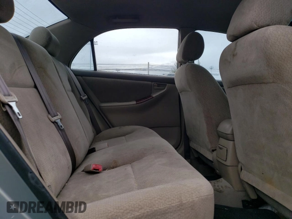 2003 Toyota Corolla CE with VIN 2T1BR32EX3C002101, listed as a Copart auction lot 51678735 with 168,201 mi miles and Salvage Title. Bid and sale history available at DreamBid. Image 10.