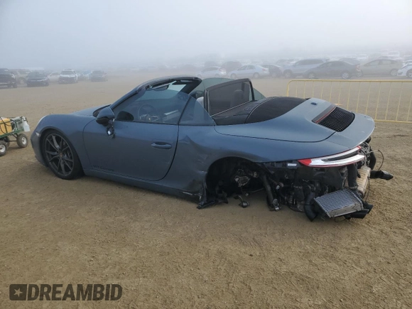 2017 Porsche 911 Carrera with VIN WP0CA2A98HS141577, listed as a Copart auction lot 43010655 with 36,759 mi miles and Salvage Title. Bid and sale history available at DreamBid. Image 2.
