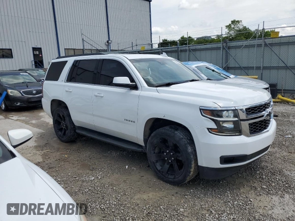 2017 Chevrolet Tahoe LT with VIN 1GNSKBKC0HR207833, listed as a Copart auction lot 58658075 with 143,070 mi miles and Non repairable. Bid and sale history available at DreamBid. Image 4.