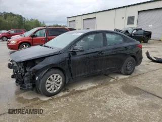 2021 Hyundai Accent SE with VIN 3KPC24A66ME129861, listed as a Copart auction lot 50995875 with 54,120 mi miles and Salvage title. Bid and sale history available at DreamBid. Image 1.