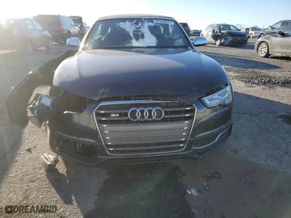 2013 Audi S5 Premium Plus with VIN WAUCGAFH7DN000482, listed as a Copart auction lot 87036074 with 83,172 mi miles and Salvage Title. Bid and sale history available at carsss.com. Image 5.