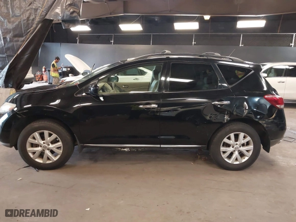 2011 Nissan Murano SV with VIN JN8AZ1MWXBW187833, listed as a IAAI auction lot 39805700 with 114,649 mi miles. Bid and sale history available at carsss.com. Image 14.